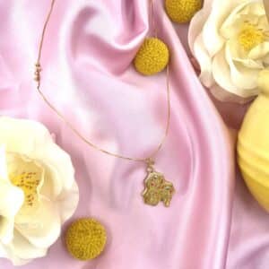 Summer collection choker necklace honeycomb