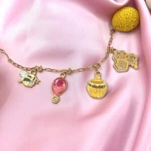 Summer collection bracelet 4 charm set