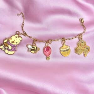 Summer collection bracelet 5 charm set full