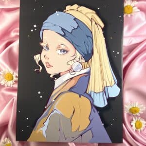 A4 large print pearl~
