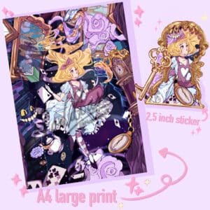 Wonder print and sticker bundle ~