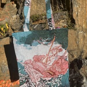 Fine art tapestry tote bag swing ~ in hand sale