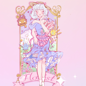 Comic casual florist~ Pin presale
