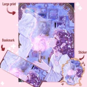 P&P print,bookmark,sticker bundle ~