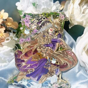 Warrior wisdom princess purple in hand