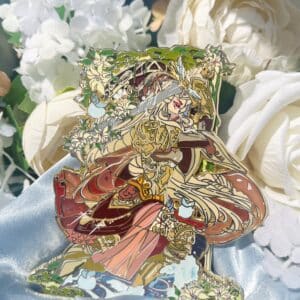 Warrior wisdom princess red in hand