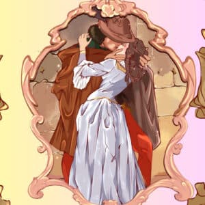 Medieval Kiss ~ Pin presale