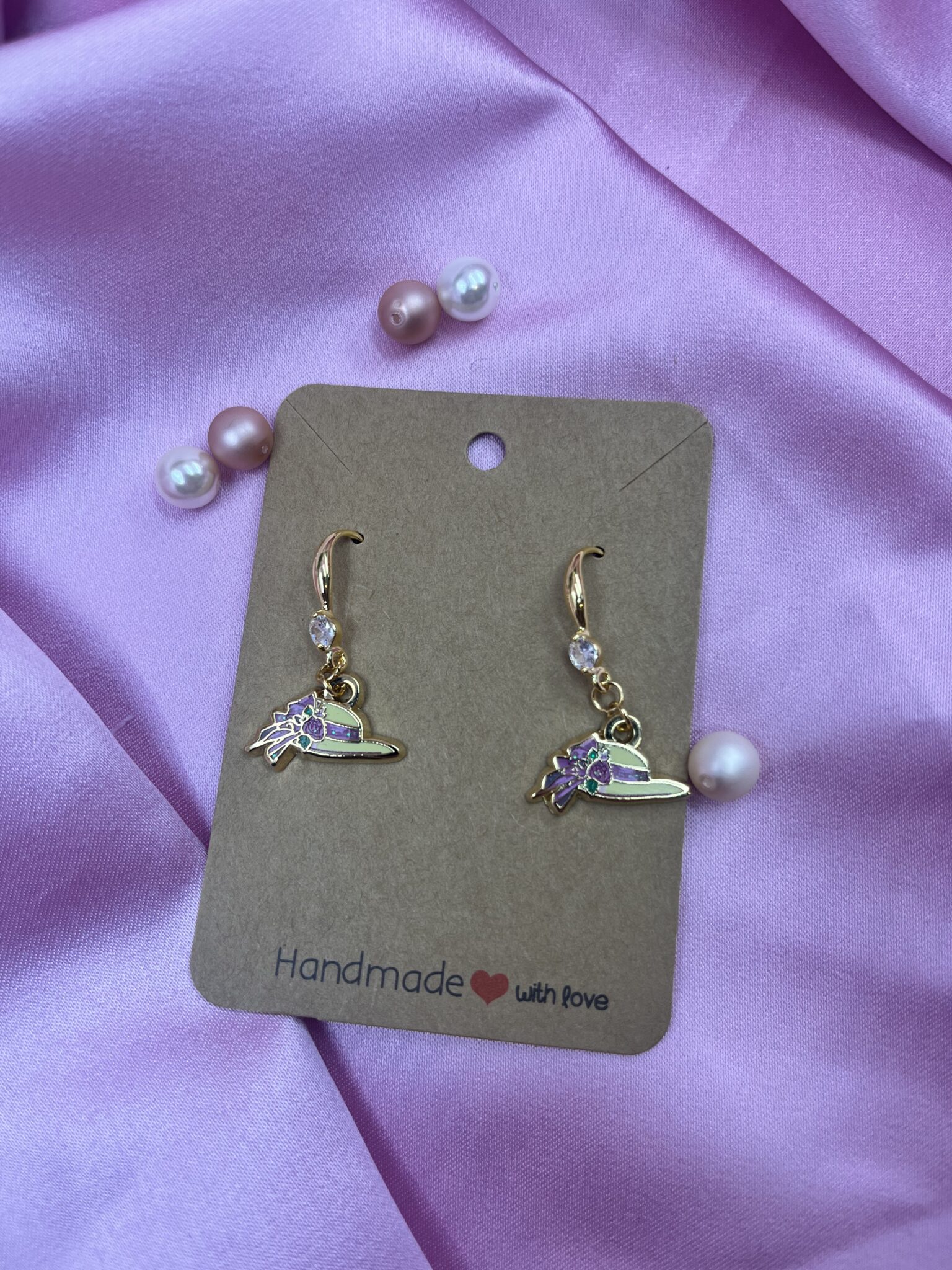 Hat match earrings